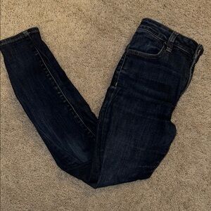 Women's Dark Blue Jeans